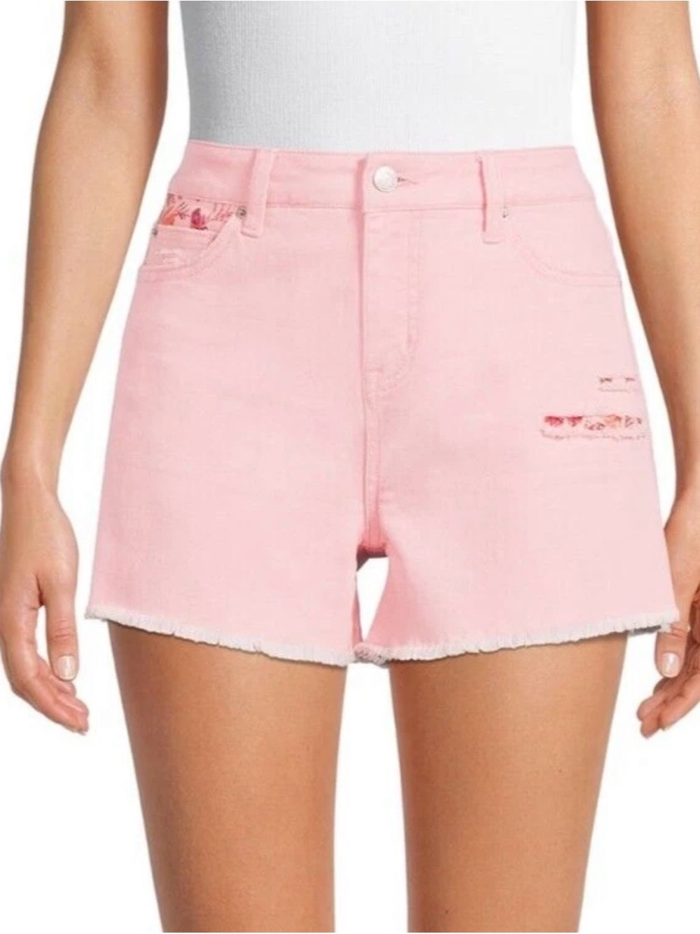 Time and Tru Shorts High Rise Pink Size 6